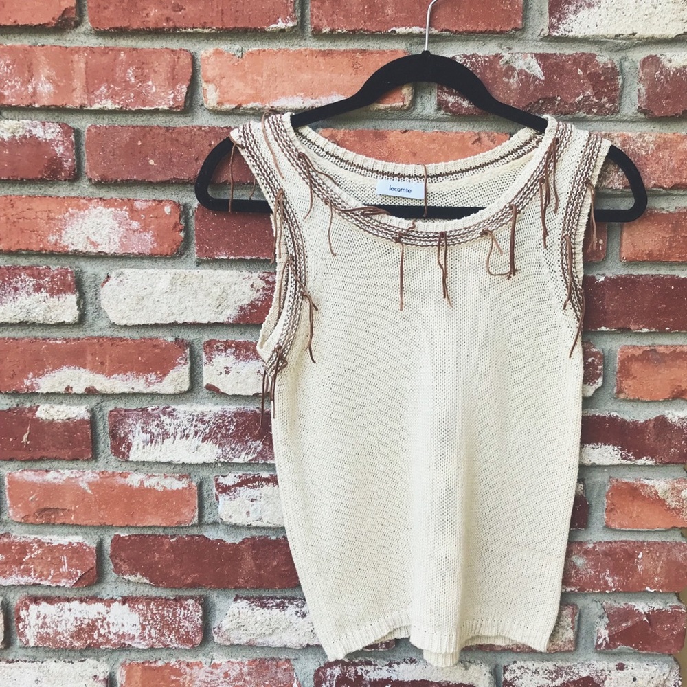 Vintage Knit Tank Top